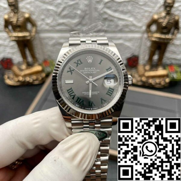 z5609530704203 2d9426948c12efe3a13a604569332b15 Rolex Datejust M126334-0022 1:1 Best Edition Clean Factory Gris Wimbledon Dial