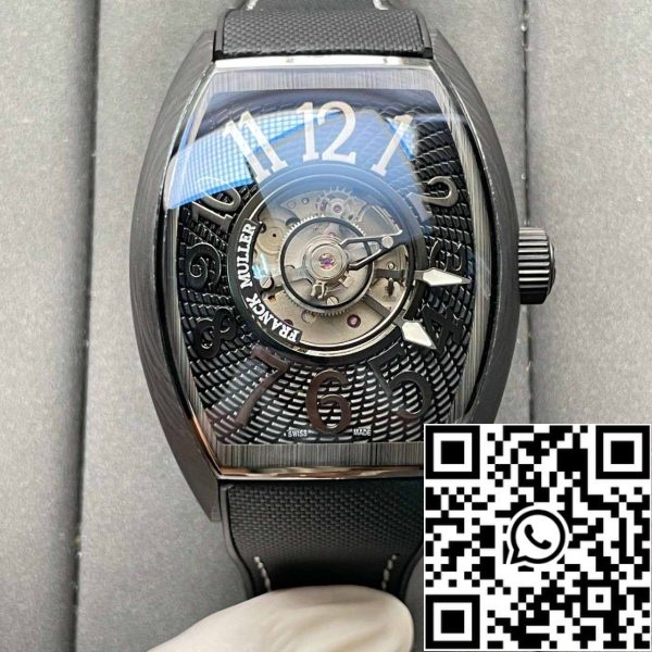 z5609531776372 41f6f9b3a263a3ef0fff14db7471c21e Franck Muller Grand Central Tourbillon FM CX 40T-CTR Titanium Zwarte kast