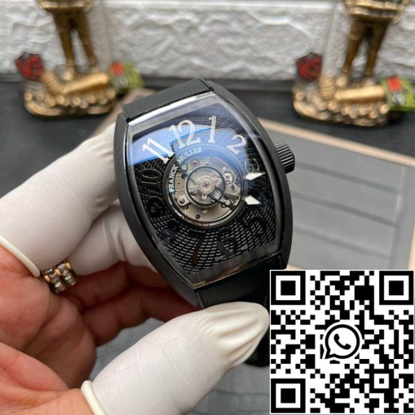 z5609531776373 0a49494a735b50fa092343709067c8b8 Franck Muller Grand Central Tourbillon FM CX 40T-CTR Titanium Svart fodral