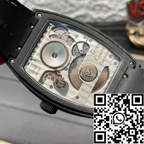 z5609531788510 dd8bf6546bd283ff4277c8dd71769410 Franck Muller Grand Central Tourbillon FM CX 40T-CTR Titanium Black case