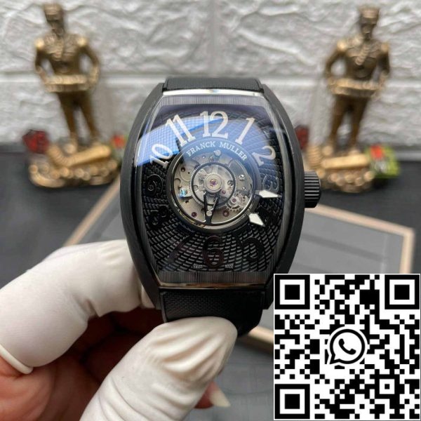 z5609531788621 4962e3bb2d9a8ccd179cce4c6c617a69 Franck Muller Grand Central Tourbillon FM CX 40T-CTR Gehäuse aus Titan Schwarz