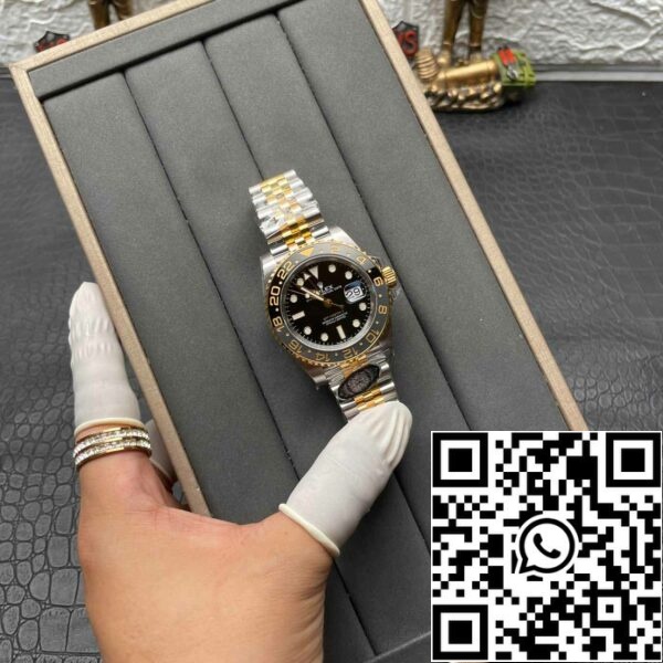 z5609553219444 f4682f291500a0d3a067c2b2bc4b0a51 Реплика Rolex GMT Master II M126713grnr-0001 чистый завод 3285 движение V3