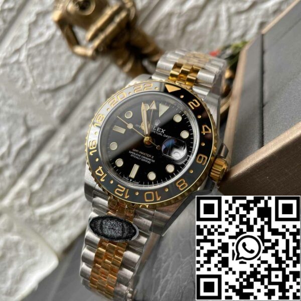 z5609553219559 4d253f25be8647a740857eea00bd605d Replica Rolex GMT Master II M126713grnr-0001 Clean Factory 3285 Movimento V3