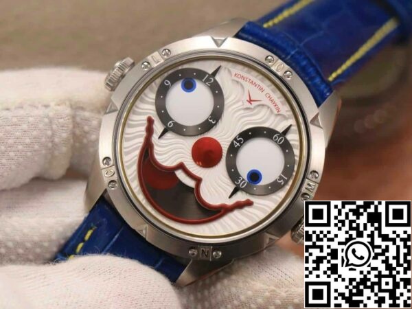 z5613581377792 618c8c320c597385ac990a3938e3f96e Konstantin Chaykin Joker K07 Blue Strap 1:1 Best Edition TW Factory V3s Version