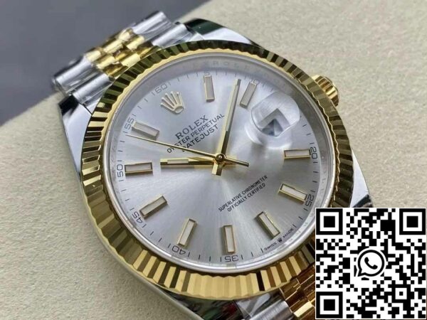 z5663351138665 7dc339ba5a274e266c5aa645681adfb6 Rolex Datejust m126333-0016 ARF Factory 1:1 Best Edition électrodéposée en or 18k