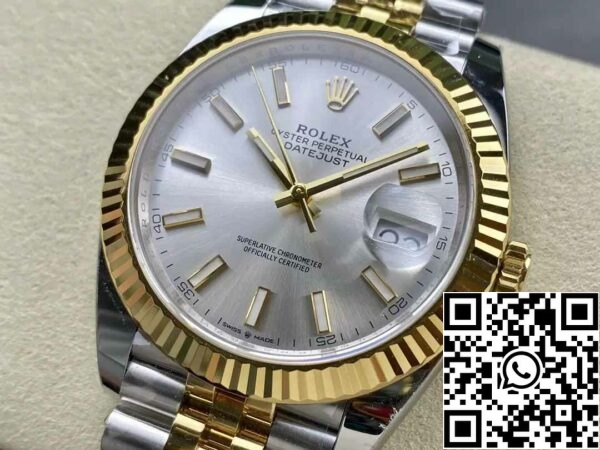 z5663351213931 7cfda44eb72ee165a29f20f204097985944 Rolex Datejust m126333-0016 ARF Factory 1:1 Best Edition 18k arannyal galvanizált, legjobb kiadás