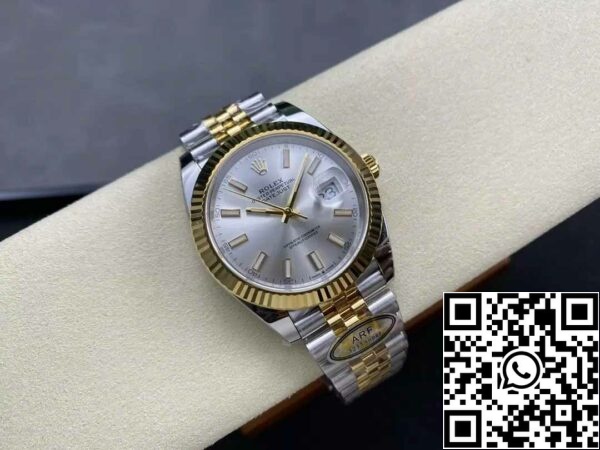 z5663351369003 bcc2761618f1b0990b08579af227c8b2 Rolex Datejust m126333-0016 ARF Factory 1:1 Best Edition 18k arany galvanizált kiadás