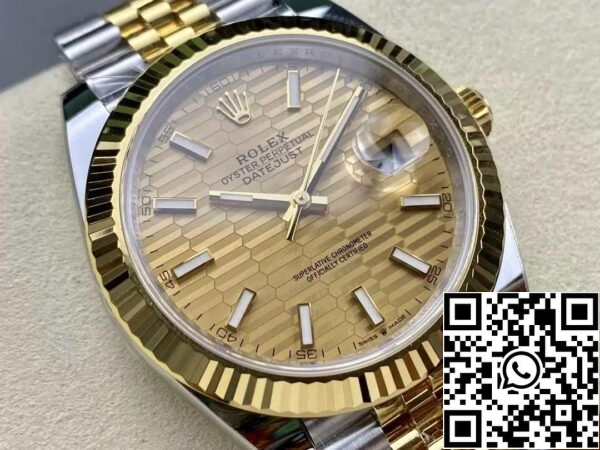 z5663352724109 d8780b0b3cd06869c77c3e4ac0a88ebf Rolex Datejust m126333-0022 ARF Factory 1:1 Best Edition gegalvaniseerd met 18k goud