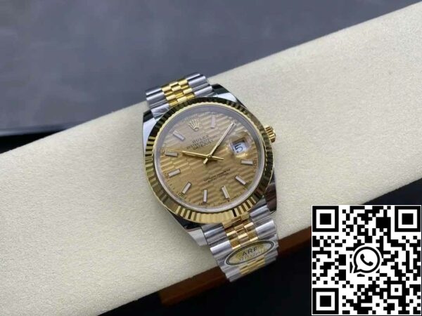 z5663352956400 ea8f781eba7f861b83d67215161e7e46 Rolex Datejust m126333-0022 ARF Factory 1:1 Best Edition placcato oro 18k