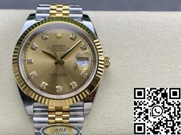 z5663353917162 14c1b5c523292fceabb2cc7963634058 Rolex Datejust m126333-0012 ARF Factory 1:1 Best Edition galvanisiert mit 18k Gold