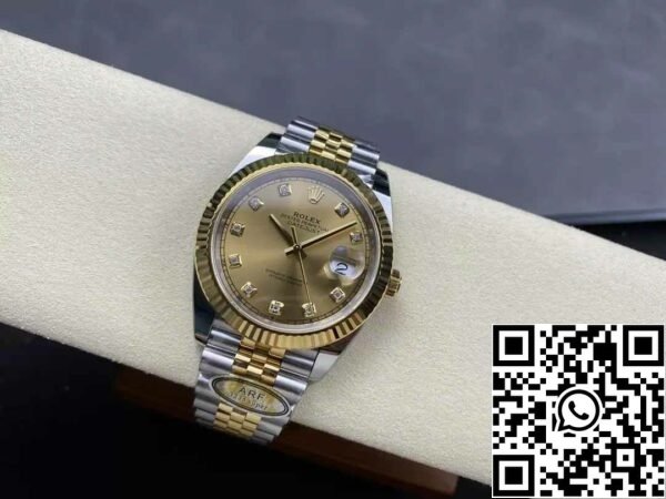 z5663354184503 65d267b5a205039496076350698a579d Rolex Datejust m126333-0012 ARF Factory 1:1 Best Edition 18k arany galvanizált kiadás