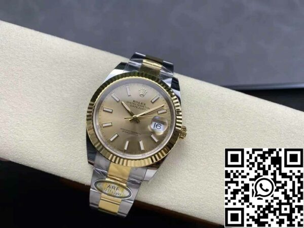 z5663355376461 d49e2f6b82448ea4412fa4ed3d47ef0 Rolex Datejust m126333-0009 ARF Factory 1:1 Best Edition placcato oro 18k