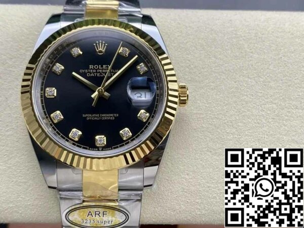 z5663356488376 524e9c2c6eb9f2589bd54ddbbe99d6dc Rolex Datejust m126333-0005 ARF Factory 1:1 Best Edition galvanizirano z 18k zlatom