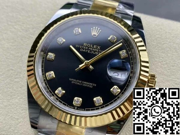 z5663356678819 fda8b913f458bc7dc6adf3936b4c8168 Rolex Datejust m126333-0005 ARF Factory 1:1 Best Edition galvaniziran z 18k zlatom