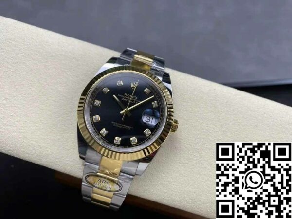 z5663356872083 b4fc134ea4258bac273331268ef795cb Rolex Datejust m126333-0005 ARF Factory 1:1 Best Edition electroplated with 18k gold