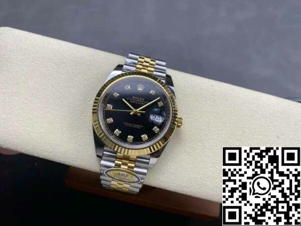 z5663358891085 7b4b927f6ba1ad27d9311d6c267f6ce7 Rolex Datejust m126333-0006 ARF Factory 1:1 Best Edition électrodéposée en or 18k