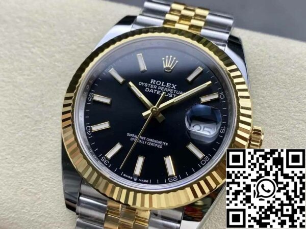 z5663360626659 682f86c588353a8d801b64b5c821b2f4 Rolex Datejust m126333-0014 ARF Factory 1:1 Best Edition elektropläterad med 18k guld