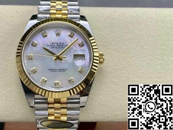 z5663361315815 3f7c53dabd487815c299ba7a2eb1bd04 Rolex Datejust m126333-0018 ARF Factory 1:1 Best Edition electroplated with 18k gold