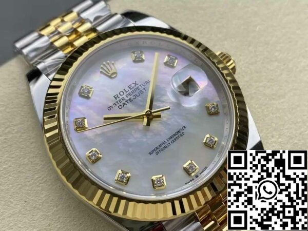 z5663361430526 a53fb8ac00bd898d5049737bbd60c32f Rolex Datejust m126333-0018 ARF Factory 1:1 Best Edition electroplated with 18k gold