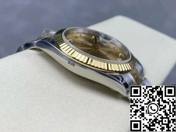 z5663407403581 c3a81ba9f388d7faf55a4a54757cc67e Rolex Datejust m126333-0011 Oyster Correa ARF Fábrica 1:1 Mejor Edición galvanoplastia de oro de 18 quilates