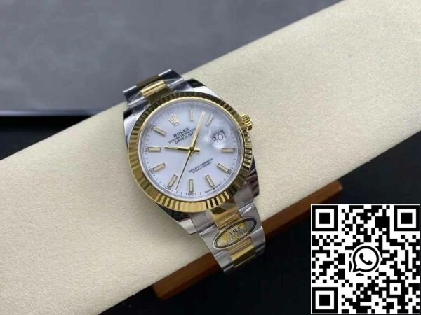 z5663408537617 eb777703289df45ee4abb9782beef560 Rolex Datejust m126333-0015 Oyster Strap ARF Factory 1:1 Best Edition placcato oro 18k