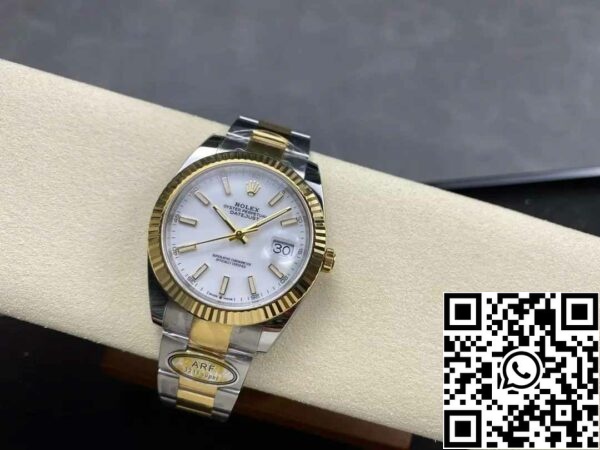 z5663408634665 e529b8a44bef940fb9fc77192bb8d34e Rolex Datejust m126333-0015 Oyster Strap ARF Factory 1:1 Best Edition galvanizált 18k aranyból