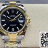 z5663409248155 11da1a63d7ca62b1afed635b1071ea1e Rolex Datejust m126333-0013 Oyster Correa ARF Factory 1:1 Mejor Edición galvanoplastia de oro de 18 quilates