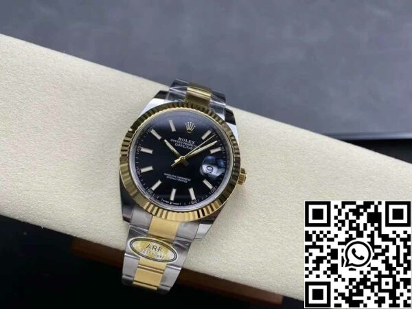 z5663409630049 b7e95be1fd5c5d3a383bcbcbaa5237f151 Rolex Datejust m126333-0013 Oyster hihna ARF Factory 1:1 Best Edition galvanoitu 18k kultaa