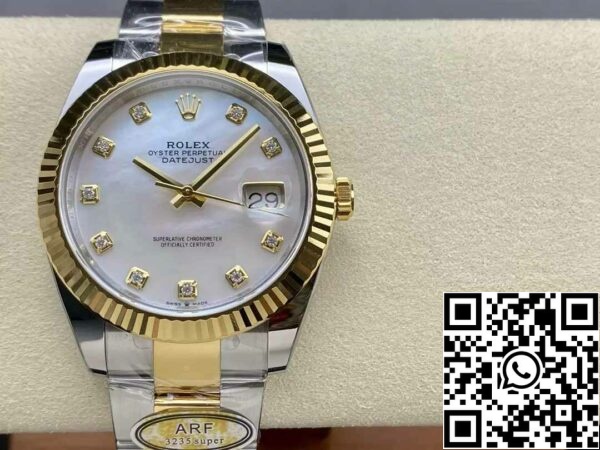 z5663410243911 407c58e7de92c35c4b11886f0e1f2a05 Rolex Datejust m126333-0017 ARF Factory 1:1 Best Edition 18k arany galvanizált kiadás