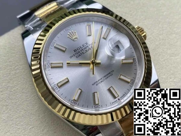 z5663411227628 e221a73b47dcfe0c115693ca14f7c287 Rolex Datejust m126333-0001 Oyster Strap ARF Factory 1:1 Best Edition electroplated with 18k gold