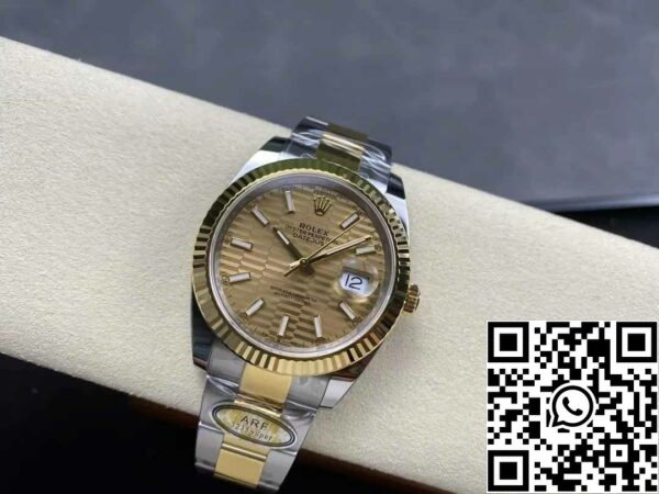 z5663412627035 830786017b4663bd2ac3658dd1eb988c Rolex Datejust m126333-0009 Oyster Strap ARF Factory 1:1 Best Edition gegalvaniseerd met 18k goud