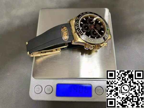 z5703708272425 d9483efa5c50f363a1bc6acaebb208c9 Rolex Cosmograph Daytona m116518LN-0043 1:1 Mejor Edición QF Fábrica 4131 Movimiento