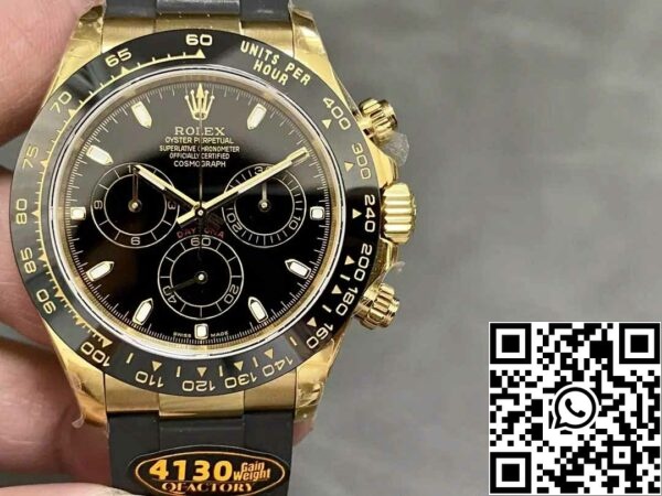 z5703708913815 c5ba61924a59d683aa8a424a65318188 Rolex Cosmograph Daytona m116518LN-0043 1:1 Mejor edición Movimiento QF Factory 4131