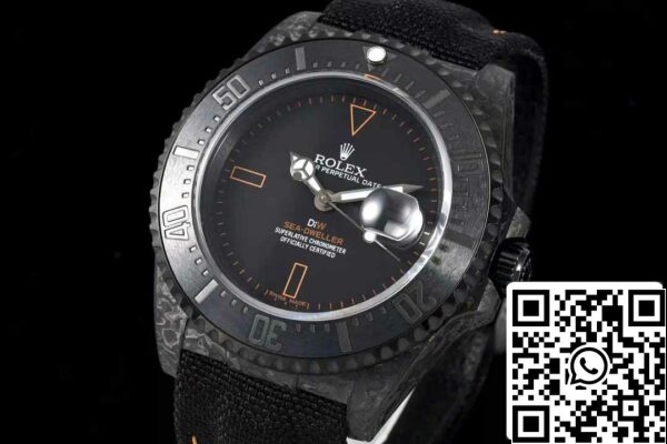 z5703716461813 593c1581dfc2190177d23e498b399a2a Rolex Deepsea Sea-Dweller M126600 1:1 Best Edition Diw Factory V2 uppgradering läderrem