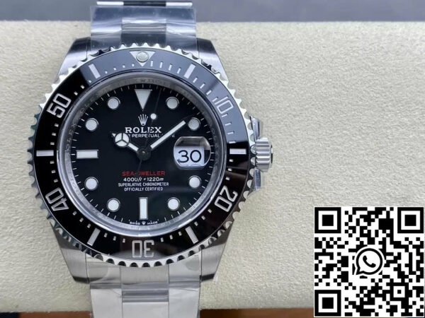 z5725101840216 88945c963ac063a5f95bc656d58a9586 Rolex Sea-Dweller M126600-0002 1:1 Best Edition VS Factory Musta Dial