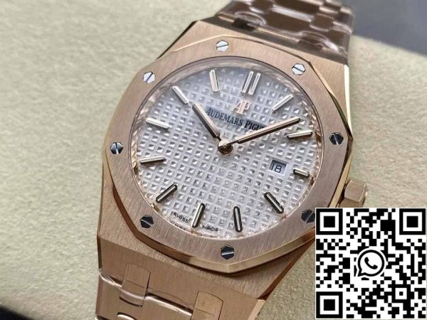 z5742669353204 a8b49ea3b438302b777e64d7d97aa61f Audemars Piguet 67651 Quartz 33mm 1:1 Beste Editie ZF Fabriek Witte Wijzerplaat Roségoud