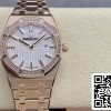 z5742671225226 3cdc7d3775f8c9628bb80a5282506d49 Audemars Piguet 67651 Quarz 33mm 1:1 Best Edition ZF Factory Weißes Zifferblatt Rose Gold Diamant