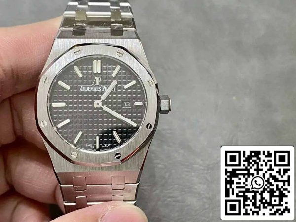 z5742674071091 2aa341271b2240aa04be9181d426bca0 Audemars Piguet 67651 Quartz 33mm 1:1 Best Edition ZF Factory Cadran noir Boîtier argenté