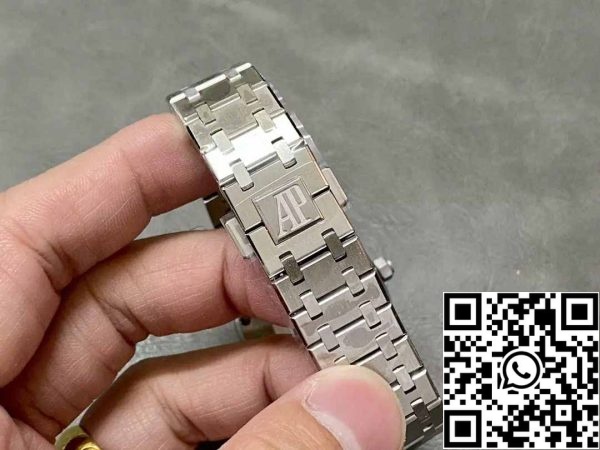 z5742674878456 3f2741102679d51d288db2e6c18564eb Audemars Piguet 67651 Кварц 33 мм 1: 1 Най-доброто издание ZF Фабрика черен циферблат сребърен корпус