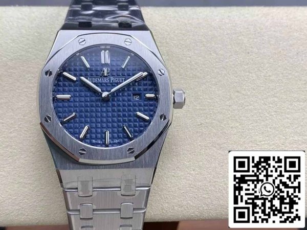 z5742676353408 10cb8130d565f87dd6edb7ace0e1ff04 Audemars Piguet 67651 Quartz 33mm 1:1 Best Edition ZF Factory Blue Dial Stainless Steel