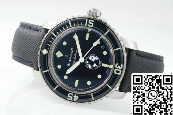 z5743729067841 fd58a94e860381089e98d77c4c857718 Blancpain Fifty Fathoms Ocean Commitment III 5008 11B40 NAOA 1:1 Best Edition ZF Factory