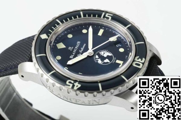 z5743729067874 403fae37670b88129fc3c5c673cf6975 Blancpain Fifty Fathoms Ocean Commitment III 5008 11B40 NAOA 1:1 Best Edition ZF Gyári kiadás