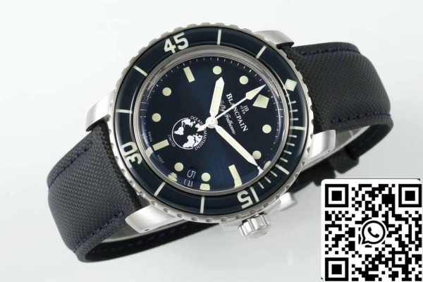 z5743729067876 75507d6cda8a51b71d1bf2766ed7c546 Blancpain Fifty Fathoms Ocean Commitment III 5008 11B40 NAOA 1:1 Best Edition ZF Factory