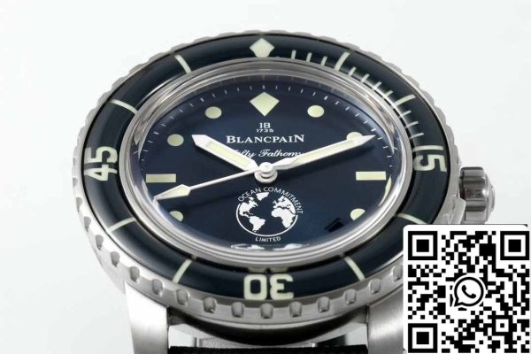 z5743729118830 ce33d60c9b82a737313af1dca5ed1c84 Blancpain Fifty Fathoms Ocean Commitment III 5008 11B40 NAOA 1:1 Beste Editie ZF Fabriek