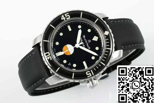 z5743730640133 80b651294cd98f979893a6d50c814b84 Blancpain Fifty Fathoms Ocean Commitment III 5008-11B30-NABA 1:1 Best Edition ZF tehdas