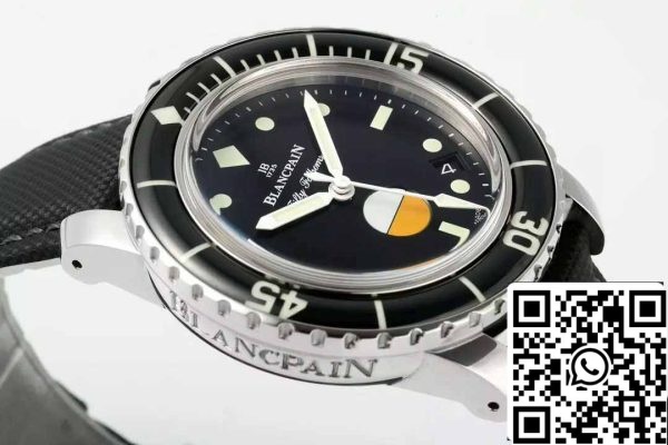 z5743730640157 cc6d41643ab218eb61edc72630338121 Blancpain Fifty Fathoms Ocean Commitment III 5008-11B30-NABA 1:1 Mejor Edición ZF Factory