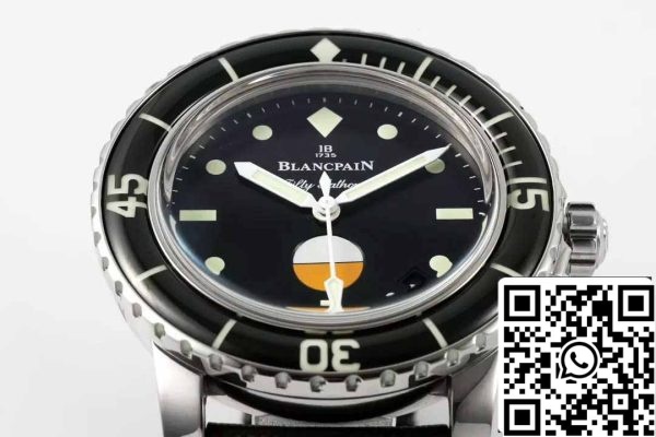 z5743730640178 8e0baff2bd99dcfab71a6d7d7b07285a Blancpain Fifty Fathoms Ocean Commitment III 5008-11B30-NABA 1:1 Най-добро издание ZF Factory