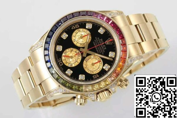 z5743914498976 9c1fb579fbc109c097f450885f110571 Rolex Daytona 116598RBOW 1:1 Best Edition Movimento ZF Factory 4130