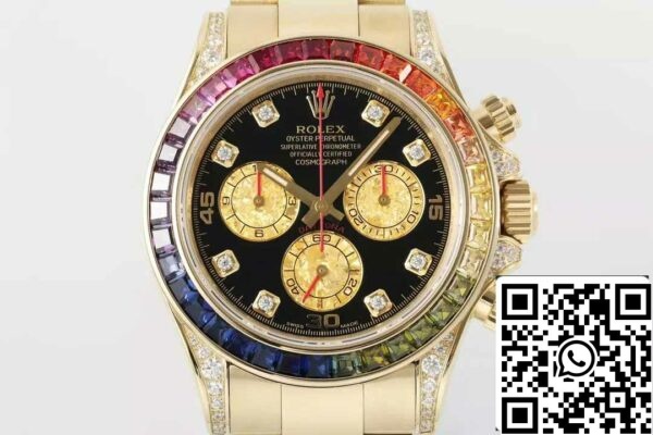 z5743914499004 5ace950921576586003a8509f0e16889 Rolex Daytona 116598RBOW 1:1 Best Edition ZF Factory 4130 Mechanizm