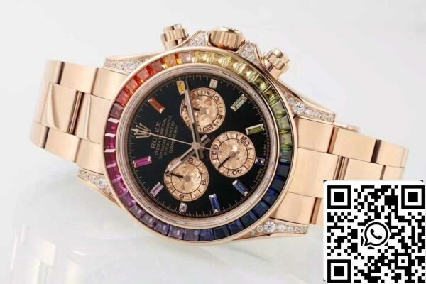 z5743915554741 60ff7dd1c53d18a2ea5b05faa5a98dd8 Rolex Daytona 116595RBOW 1:1 Mejor Edición Movimiento ZF Factory 4130